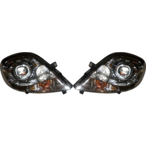 Линзованные фары Opel Vivaro F7 G6 3.0 H1 а\г cree. эл.кор